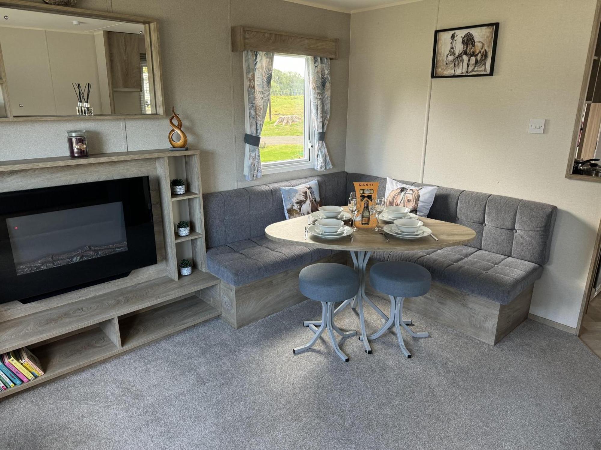 Berwick-Upon-Tweed - Caravan - Sleeps 6 - Parking Exterior foto