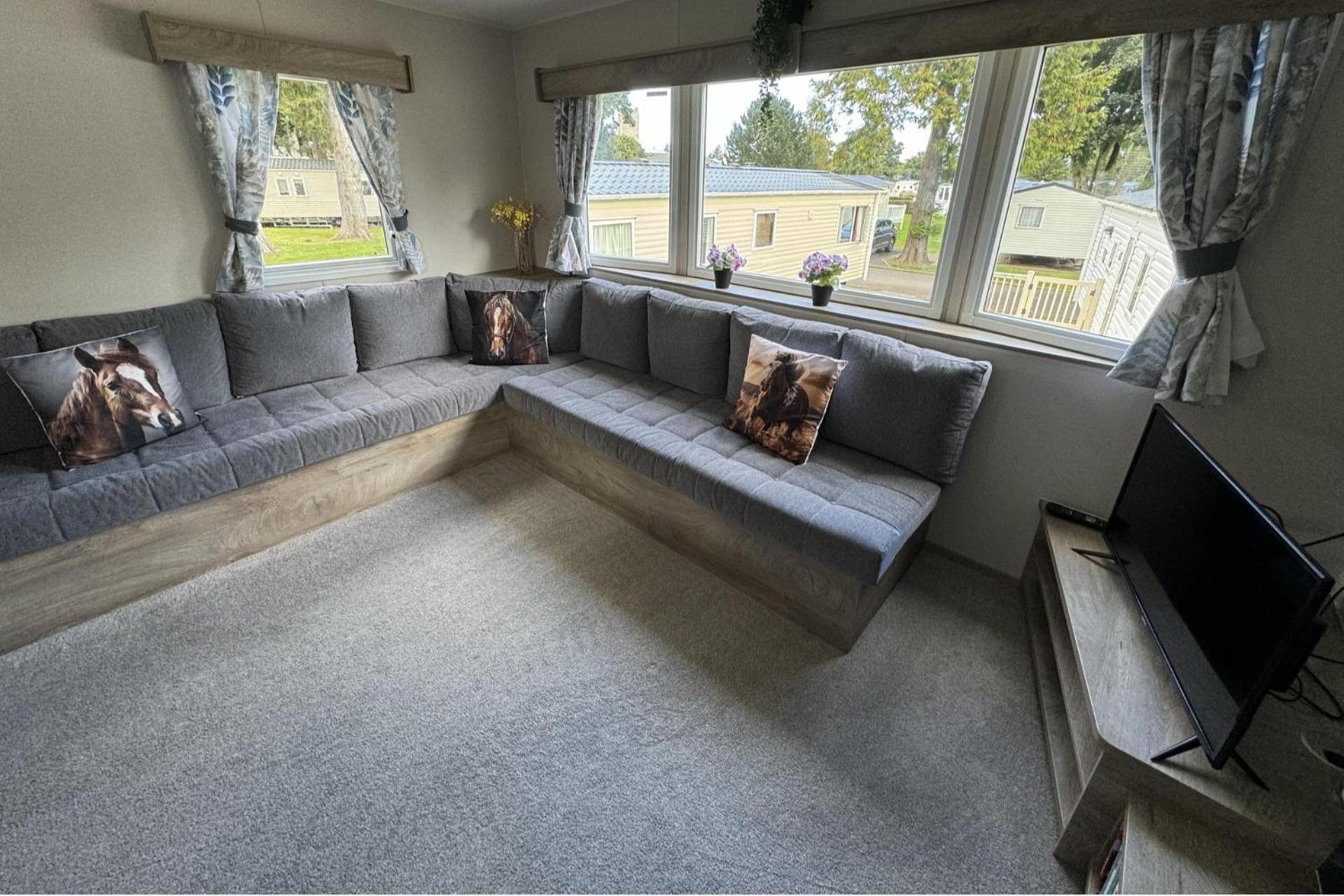 Berwick-Upon-Tweed - Caravan - Sleeps 6 - Parking Exterior foto